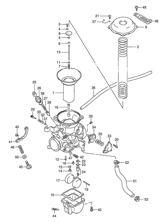 Carburetor assy