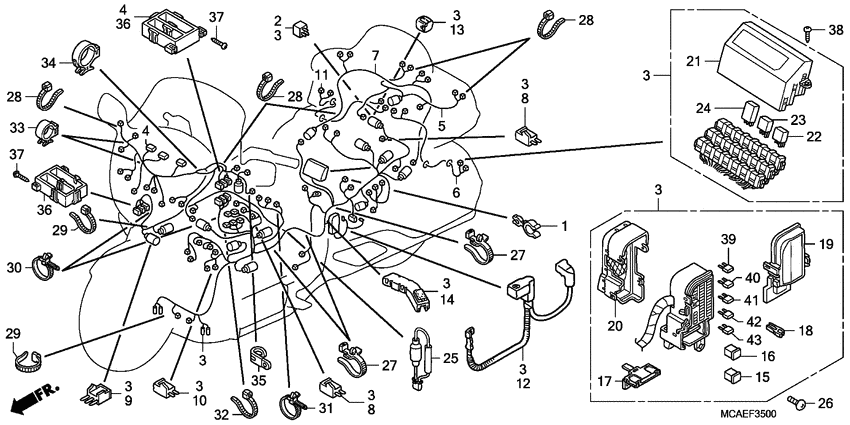 Harness wire
