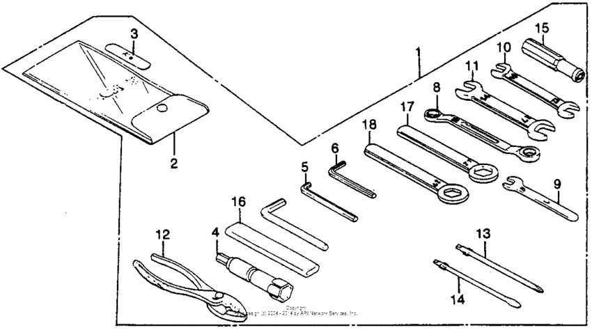 VF750F Инструмент