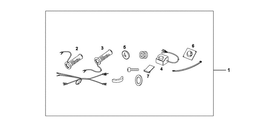 FES150 Grip heater sc,bs