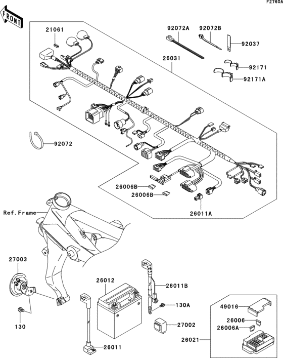 Chassis electrical equipment(a3)