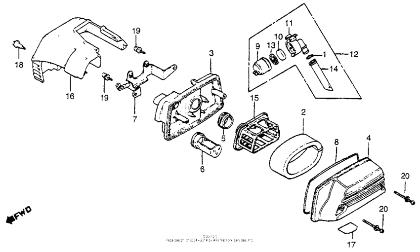NA50 Воздушный фильтр