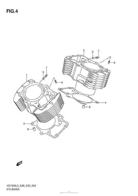 VZ1500 Цилиндры