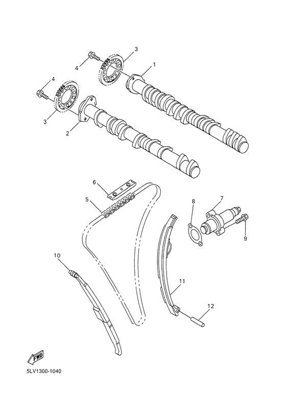 Camshaft & chain
