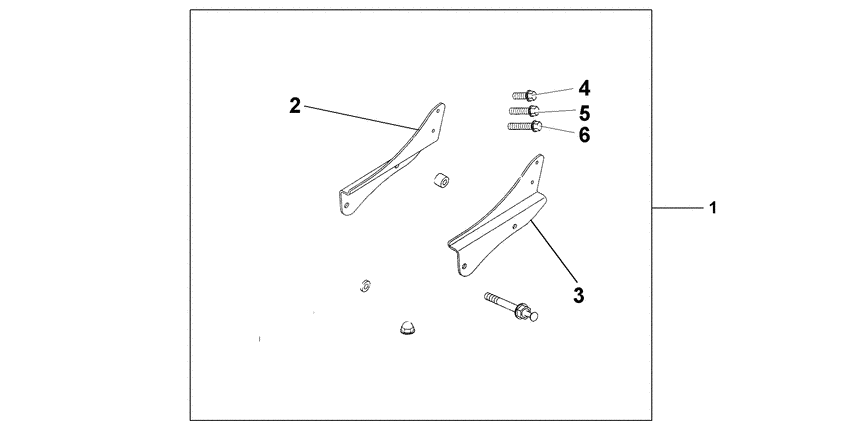 VT750DC2 Backrest stay