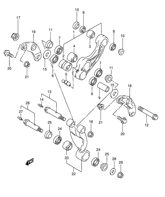 Cushion lever