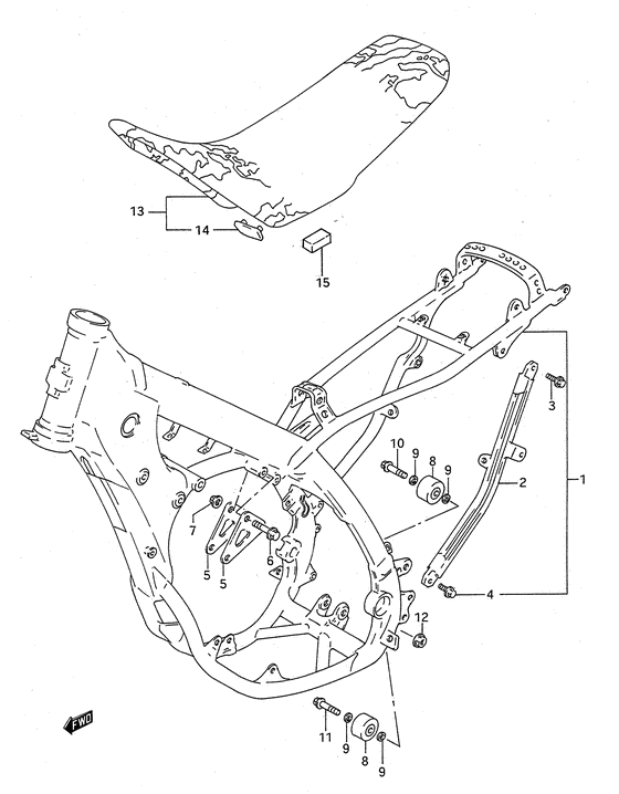 Frame - seat