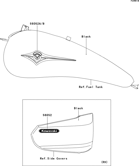 VN1600 Decals(black)(a8f)(us)