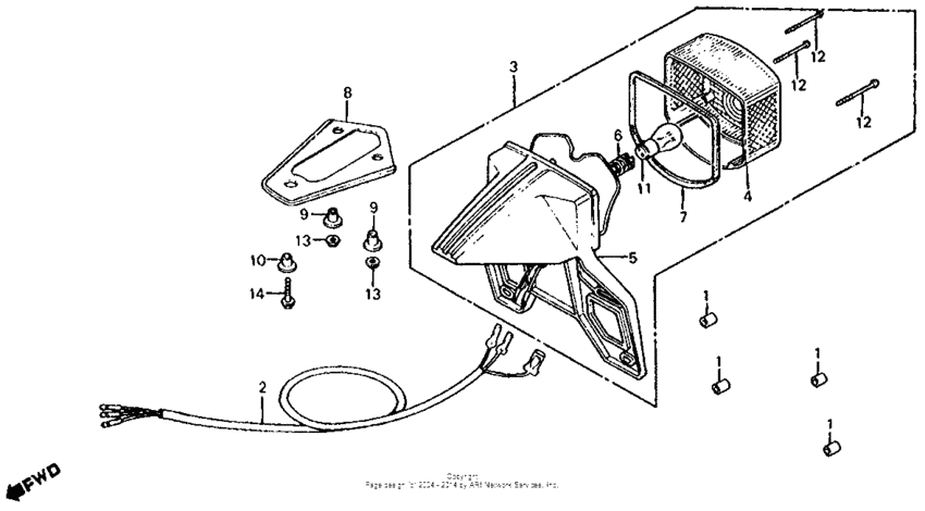 Taillight 79-82