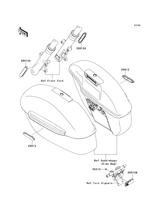 VN1700 Катафоты