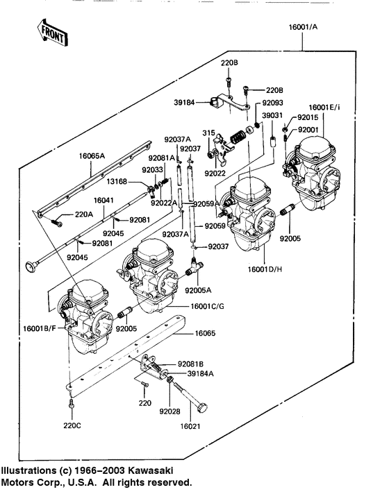 Carburetor assy