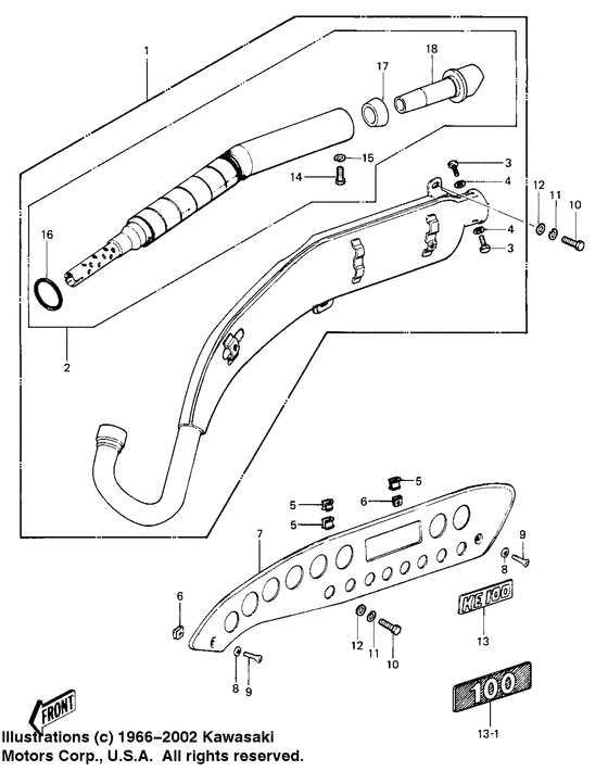 Muffler comp