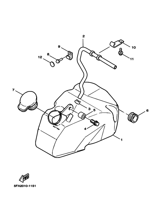 YA100W ｵｲﾙﾀﾝｸ