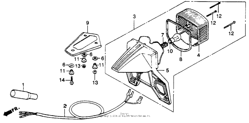 Taillight 78-81
