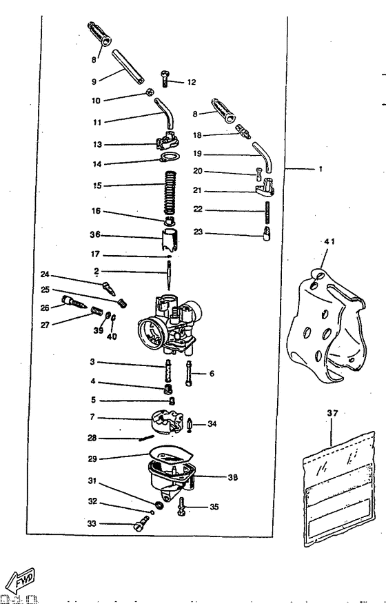 CW50RSP Карбюратор