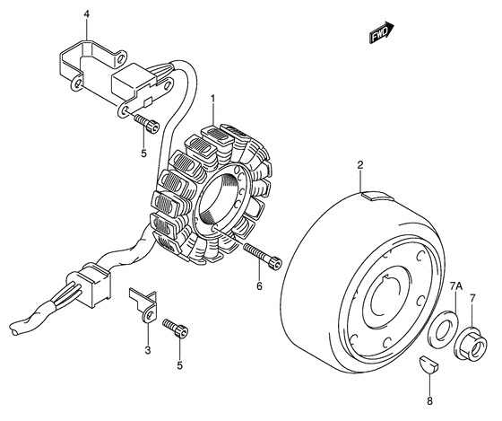 DR-Z400 Зажигание