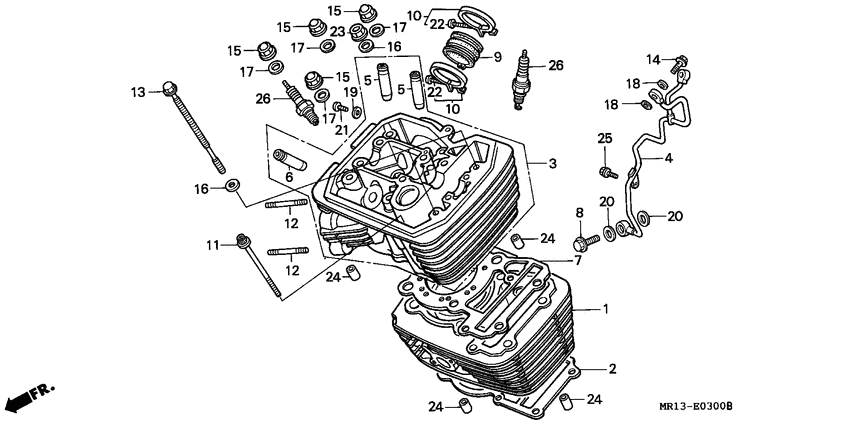 Cylinder/cylinder head