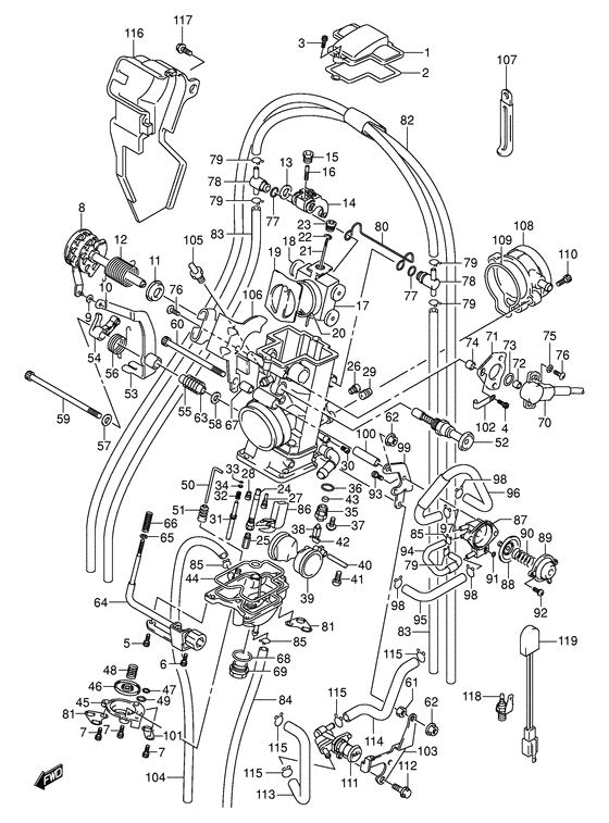 Carburetor assy
