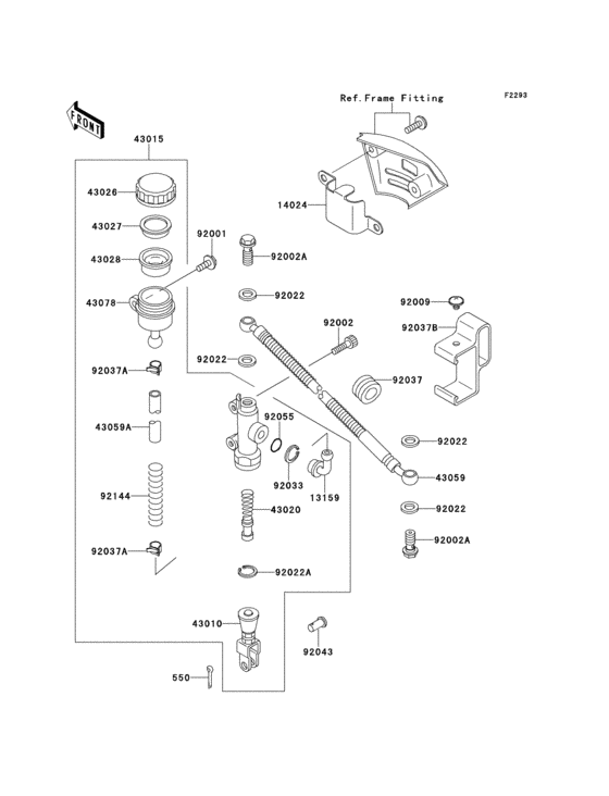  Задний торм цилиндр