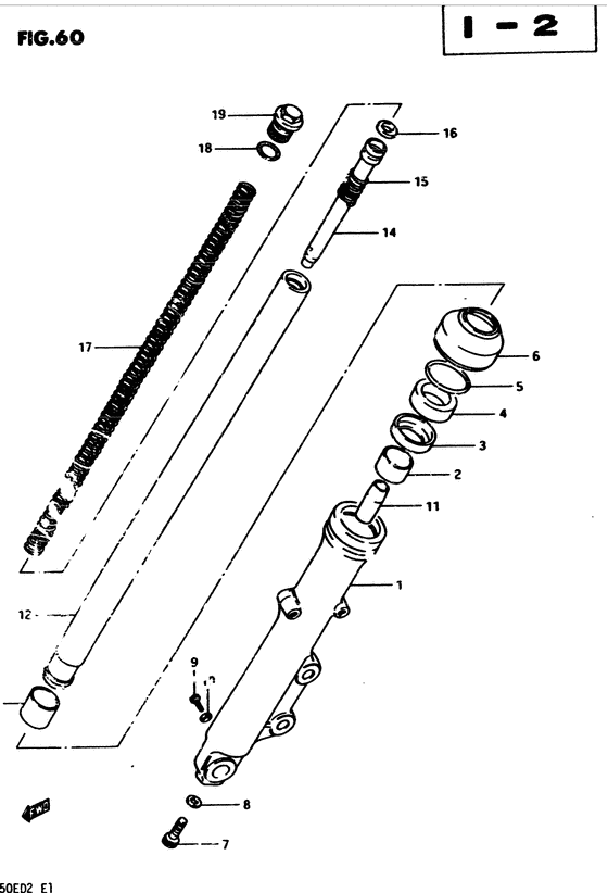 Front right damper