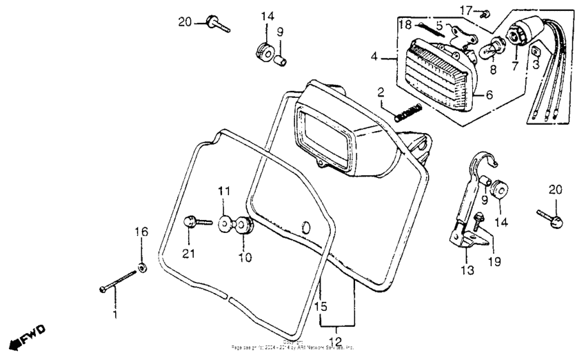 Headlight + headlight case