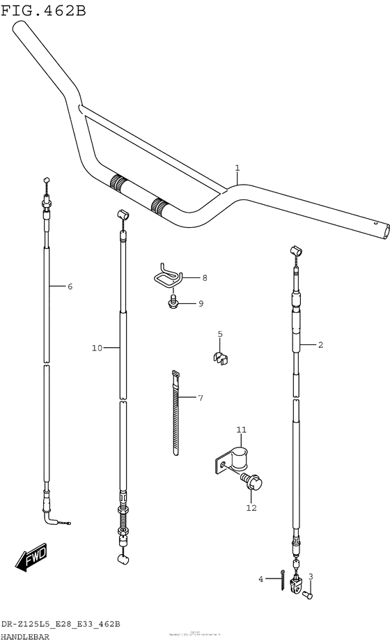 Handlebar (Dr-Z125L5 E33)