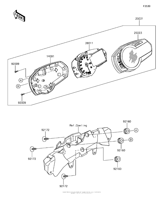 ZX636 Приборы