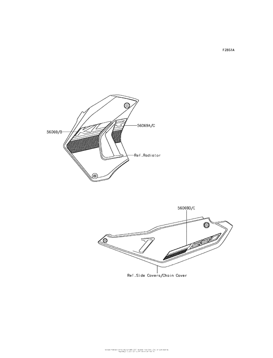 KL650 Decals (Graystone)(Eff)