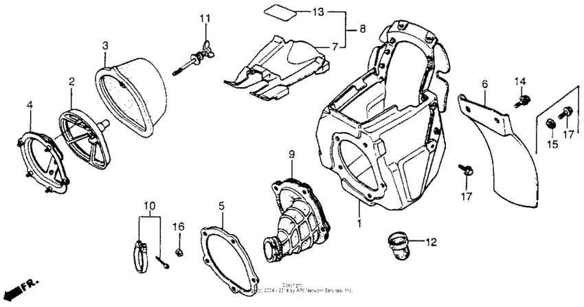 Air cleaner 86-89