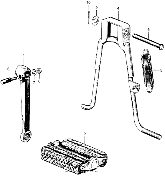 Pedal + stand