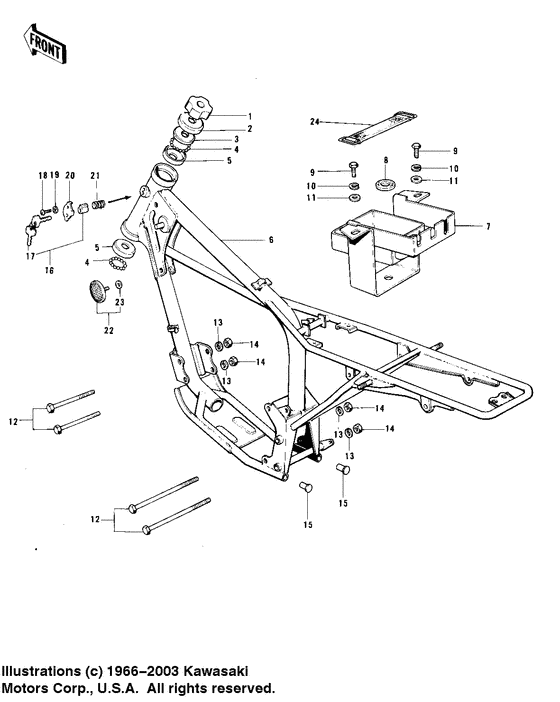 Frame/frame fittings