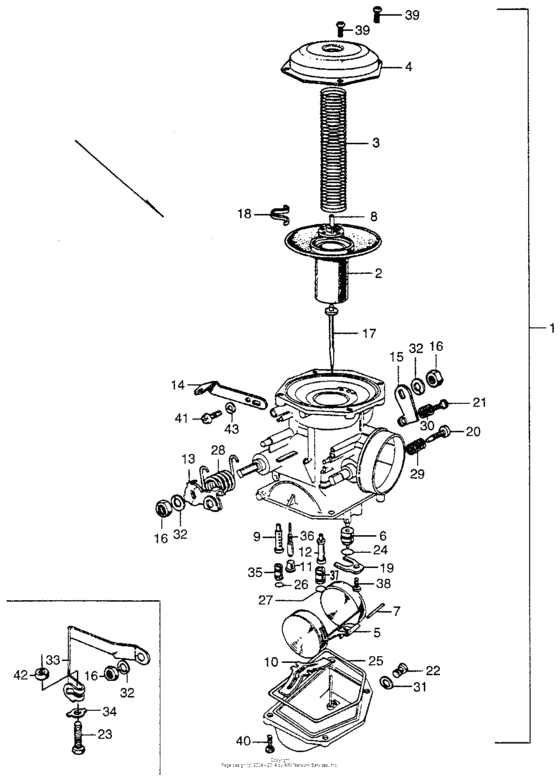 Right carburetor