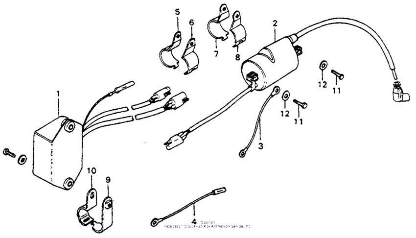 C.d. ignition unit