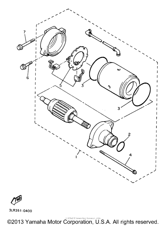 XVZ13LTJ Стартер