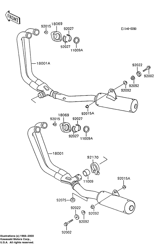 Muffler comp