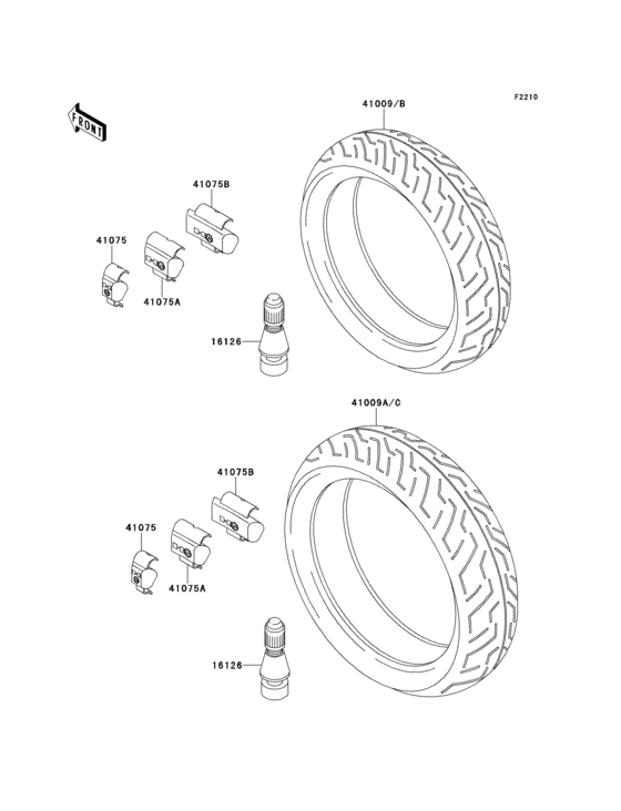 ZX1100 Покрышки