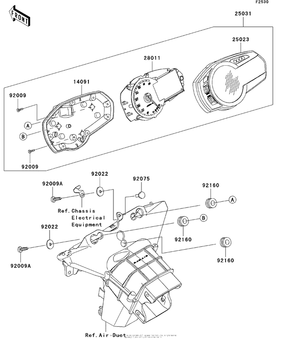 ZX600 Приборы