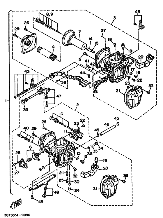 Carburetor assy