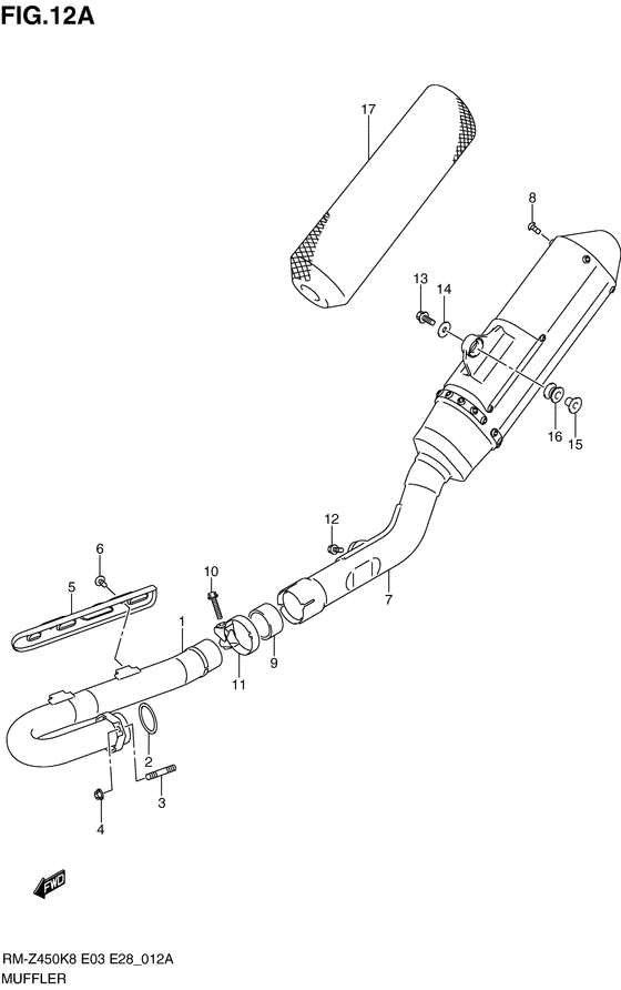 Muffler comp