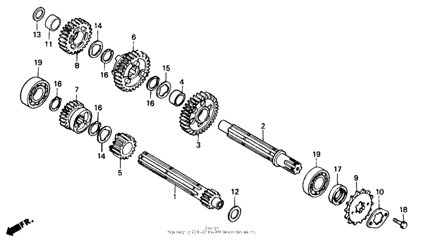 ZB50 Трансмиссия