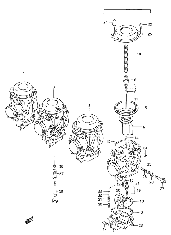 Carburetor assy
