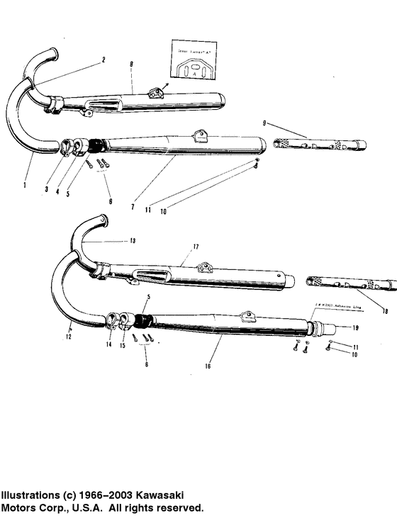 Muffler comp