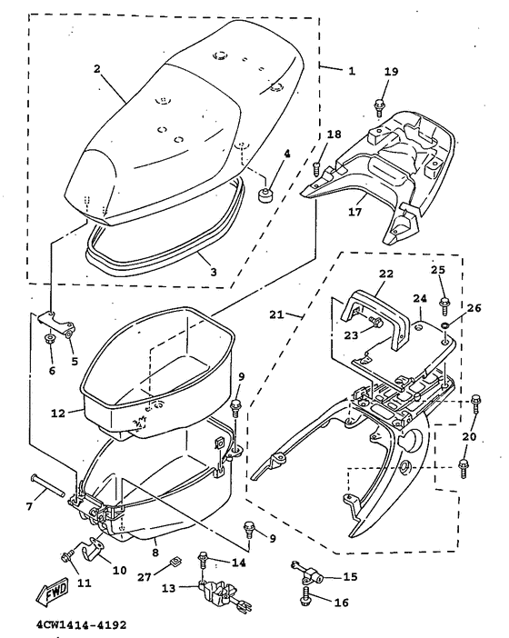 Seat. carrier