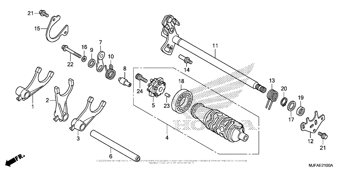 Gearshift Drum (1)
