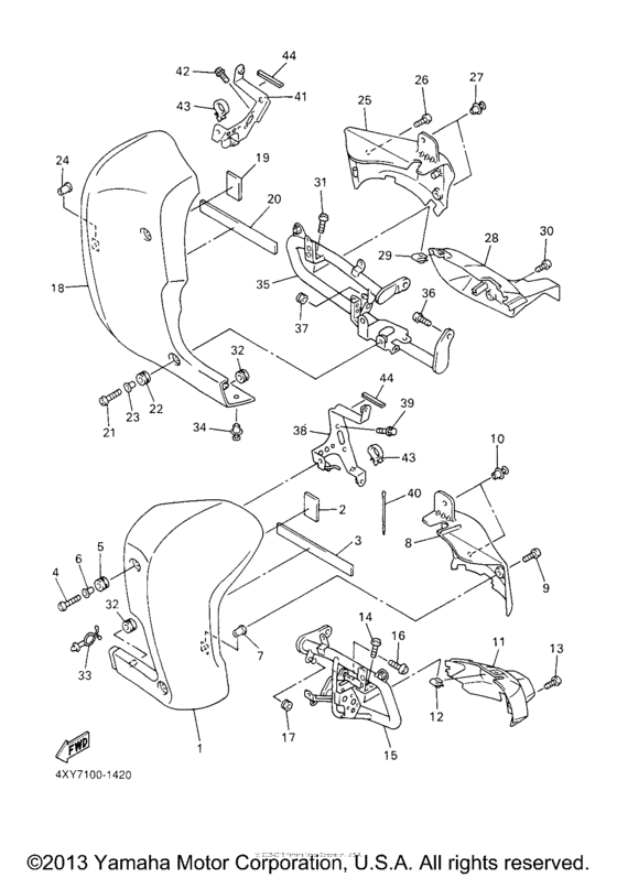 XVZ13CTWC Обтекатели