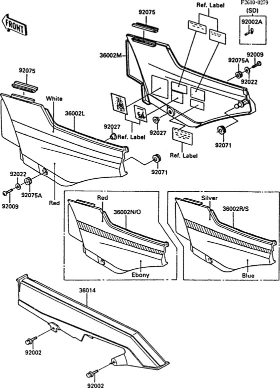 Side covers/chain cover(1/2)