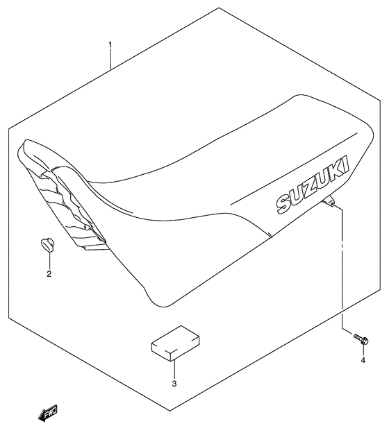 DR-Z250 Пружина