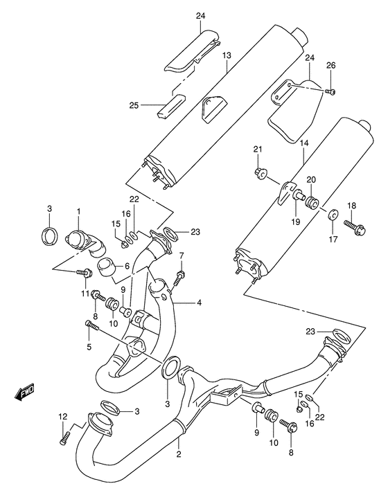 Muffler comp