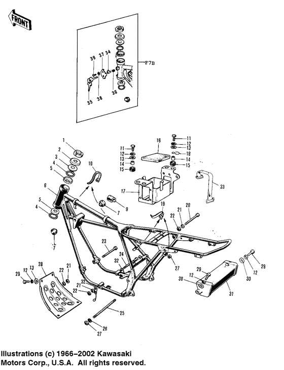Frame/frame fittings