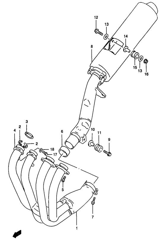 Muffler comp